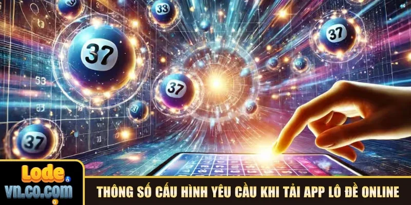 Thông số cấu hình yêu cầu khi tải app Lô Đề online