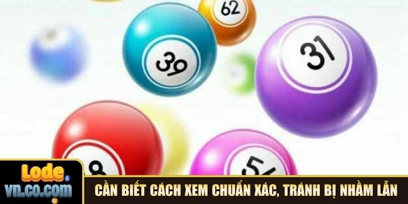 Cần biết cách xem chuẩn xác, tránh bị nhầm lẫn