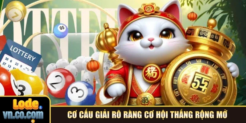 Cơ cấu giải rõ ràng cơ hội thắng rộng mở 