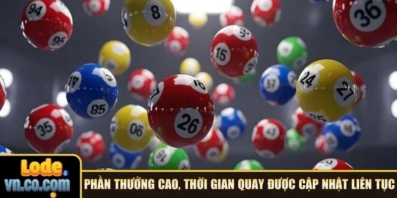 Phần thưởng cao, thời gian quay được cập nhật liên tục